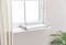 Trixie Ligmat Calida - Voor Vensterbank - Warmtereflecterend - Wit/Grijs - 60X25 cm