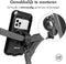 Accezz Telefoonhouder Fiets - GSM Houder Fiets - Telefoonhouder Fiets Waterdicht - 360° Rotatie - Zwart