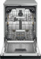 WHIRLPOOL W7FHS51X - Vrijstaande vaatwasser - 15 couverts - RVS