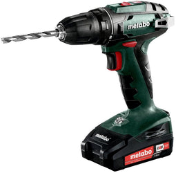 Metabo BS 18 - Boorschroefmachine - 18 V Li-ion 2.0 Ah met Ultra-M-Technologie (2 stuks)