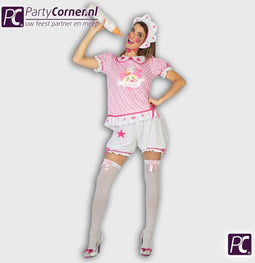 Dames baby kostuum volwassenen - Maat S