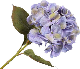 Silk-ka Kunstbloem-Zijden Bloem Hortensia Steel Lavendel 65 cm