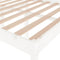 vidaXL - Seniorenbed - massief - grenenhout - wit - 120x190 - cm