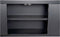 TV-tafel met Laden DKD Home Decor Spar Zilverkleurig Zwart Hout MDF 130 x 24 x 51 cm