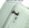 BlockTravel Palma S - Reiskoffer - Vergrootbaar 38-43L - Ingebouwd TSA Slot - Mint groen