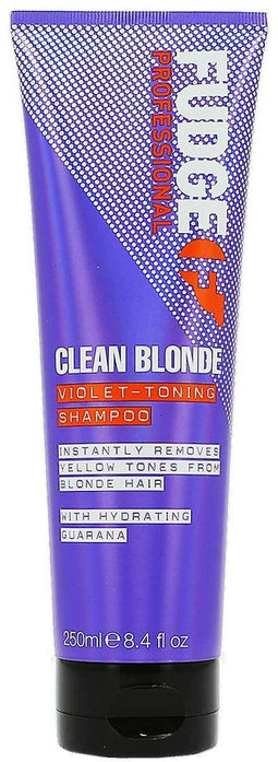 Fudge Clean Blonde Violet Toning Shampoo - Neutraliseert gele tinten - 250 ml