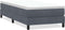 vidaXL - Boxspring - zonder - matras - fluweel - donkergrijs - 100x220 - cm
