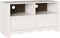 vidaXL - TV - Meubel - 'DRAMMEN'Wit - 99x43x55 - cm - Massief - Hout - Grenen