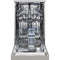 OK. ODW4516EFS - Vrijstaande vaatwasser - 45 cm breed - 10 couverts - 5 programma's - Zilver
