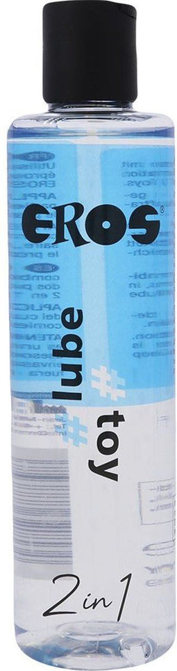 Eros 2-in-1 lube en toy Glijmiddel op Waterbasis - 250 ml