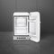 Smeg FAB5RWH5 - Retro mini-koelkast - LED verlichting 34 l - Wit