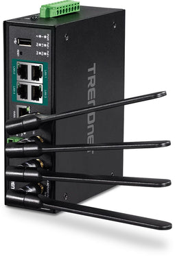 Trendnet TI-WP100 - Router - Wi-Fi 6 (802.11ax) - 5x Ethernet 1Gbps - 867Mbps