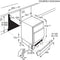 AEG OSK6I82EF - Koelkast - 134 l - E - Wit