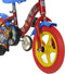 Dino Paw Patrol - Kinderfiets 12 Inch - van 2-4 Jaar - met Zijwieltjes - Jongensfiets Rood