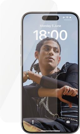 PanzerGlass SAFE - Screen Protector Apple iPhone 15 Pro - 9H gehard glas - Ultra-clear (2023)