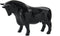 Kayoom - Beeldhouwwerk Stier 110 Zwart