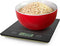 Nedis Keukenweegschaal - Digitaal - Glas / Kunststof - CR 2032 Batterij - Zwart