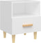 vidaXL - Nachtkastjes - 2 - st - 40x35x47 - cm - wit