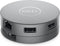 Dell DA310 - 7-in-1 USB-C multiport-adapter - 90W stroomdoorvoer - HDMI - VGA - DisplayPort - RJ45 - Grijs