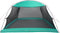 vidaXL - Camping - Muggennet - met - Deur - Groen - voor - 4 - Personen - - - Waterdicht