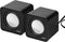 Audiocore AC870 B - 2.0 Luidsprekers - Helder stereogeluid - Zwart