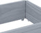 vidaXL - Plantenbak - 150x50 - cm - massief - grenenhout - grijs