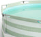 Swim Essentials | Groen/Wit Gestreept Opzet Zwembad Rond 305x76 cm