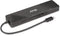 Club 3D CSV-1584 - 6-in-1 Dual Displays Portable Dock - USB3.2 Gen2 Type-C 4K60Hz - Zwart