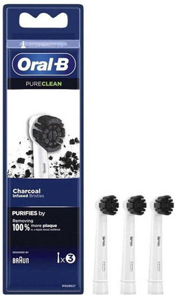 Oral-B Pure clean Opzetborstels - 3 Stuks - Oral-B Pure clean Opzetborstels - 3 Stuks
