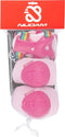 Nijdam Pink Rainbows - Skate Beschermset Kinderen - Anatomisch gevormd - Roze/Regenboog