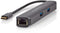 Nedis CCBW64230AT02 - 6-in-1 USB 3.2 multi-docking adapter - HDMI Ethernet 4K 60Hz - Grijs
