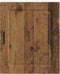 vidaXL - Keukenwandkast - Porto - bewerkt - hout - oud - houtkleurig