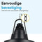 BRASQ Retro Elektrische Terrasverwarmer hangend – 3 warmtestanden – met afstandsbediening – IP24