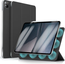 imoshion Tablet Hoes - Geschikt voor iPad Pro 12.9 (2022) / Pro 12.9 (2021) / Pro 12.9 (2020) - Magnetic Bookcase - Zwart