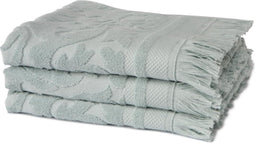 Seahorse Grace - Badhanddoek - Groen - 60 cm x 110 cm - Set van 3