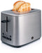 Wilfa CT-1000S - Broodrooster - 2 sleuven 1000 Watt - Zilver