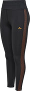 Only Play ONPJAMA HW MESH TRAIN TIGHTS - Dames Sportlegging met Strepen - Zwart