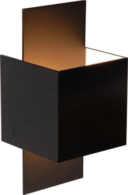 Lucide CUBO - Wandlamp - Dimbaar - Zwart