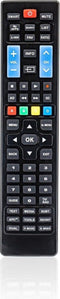 Ewent EW1575 - Afstandsbediening voor Smart-tv - Drukknoppen - Zwart