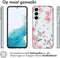 iMoshion Hoesje Geschikt voor Samsung Galaxy A54 (5G) Hoesje Siliconen - iMoshion Design hoesje - Roze / Blossom Watercolor