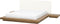 ZEN - Futon tweepersoonsbed - Lichtbruin - 160 x 200 cm - MDF