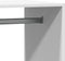 vidaXL - Kledingkast - 77x48x102 - cm - bewerkt - hout - wit