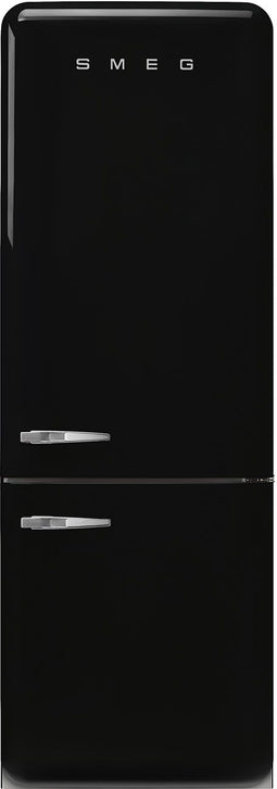 Smeg FAB38RBL5 - Koelkast - Retro/design - A++ - Vrijstaand - Zwart