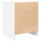 vidaXL - Nachtkastjes - 2 - st - met - lade - 40x34x50 - cm - wit