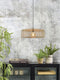 GOOD&MOJO Hanglamp Bromo - Bamboe - Ø60cm - Scandinavisch,Bohemian - Hanglampen Eetkamer, Slaapkamer, Woonkamer