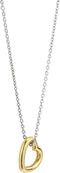 TI SENTO Dames Ketting - 925 zilver - Zilver geel verguld - Maat 42 - 34022SY