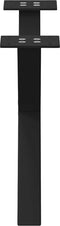 vidaXL - Salontafelpoten - 2 - st - X-vormig - 60x(30-31) - cm - staal - zwart