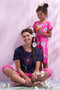 Rebelle Spring Daisy - Pyjamaset - Gebloemd - Roze - Maat 44