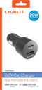 Cygnett CarPower 20W Dual Port Car Charger