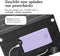 iMoshion Opvouwbaar Universeel Zonnepaneel - Powerbank Zonnenergie 21 Watt - Draagbaar Zonnepaneel - Noodpakket - USB Lader - Zwart